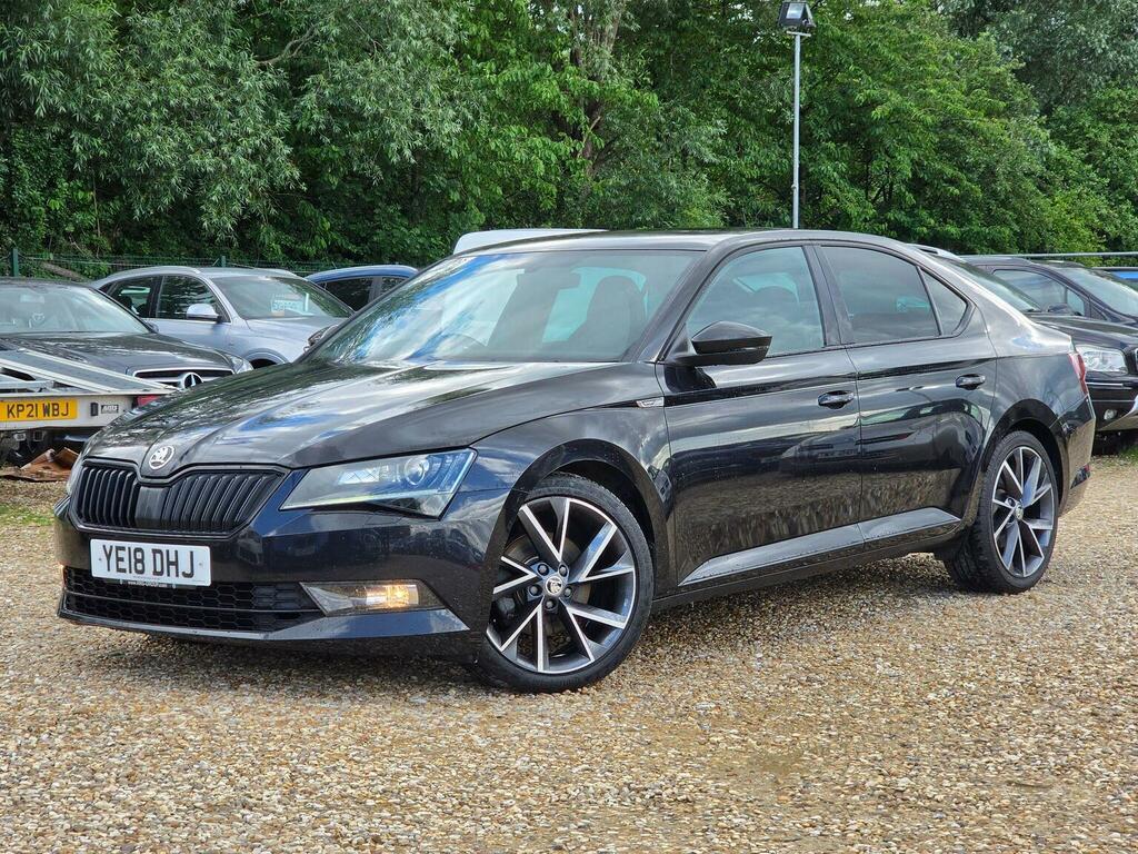 Skoda Superb Hatchback 2.0 Tdi Sportline Dsg 4Wd Euro 6 Ss 5 Black #2