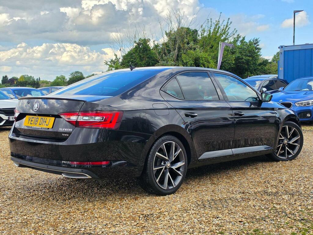 Skoda Superb Hatchback 2.0 Tdi Sportline Dsg 4Wd Euro 6 Ss 5 Black #3