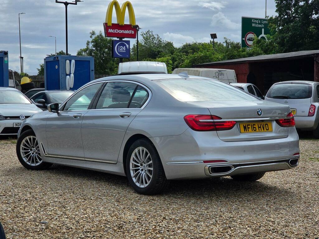 BMW 7 Series 3.0 730Ld Euro 6 Ss Silver #4