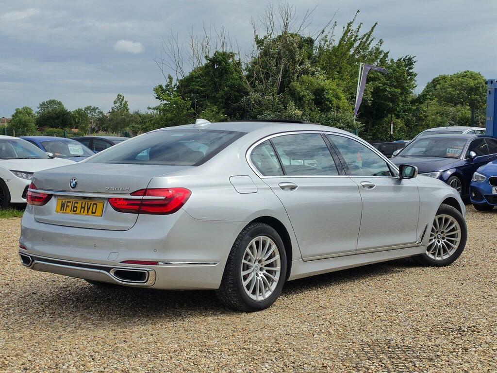 BMW 7 Series 3.0 730Ld Euro 6 Ss Silver #3