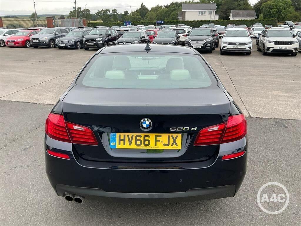 BMW 5 Series 535D M Sport White #8