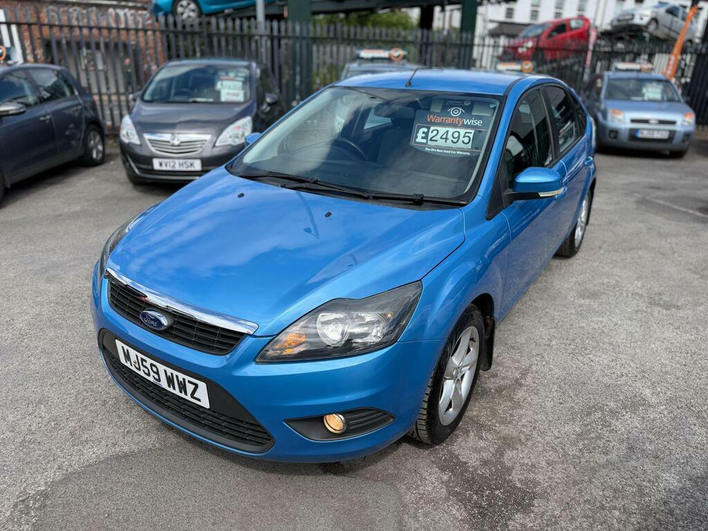 Ford Focus 1.6 Zetec MJ59WWZ Blue #4