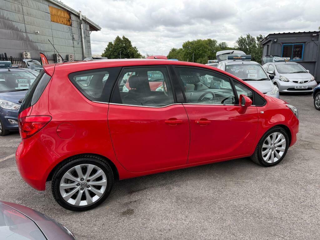 Vauxhall Meriva Tech Line Used Red #8
