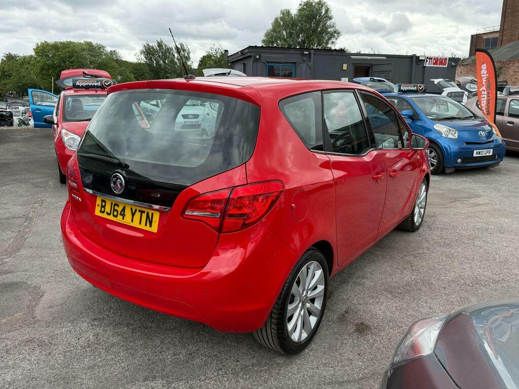 Vauxhall Meriva Tech Line Used Red #7