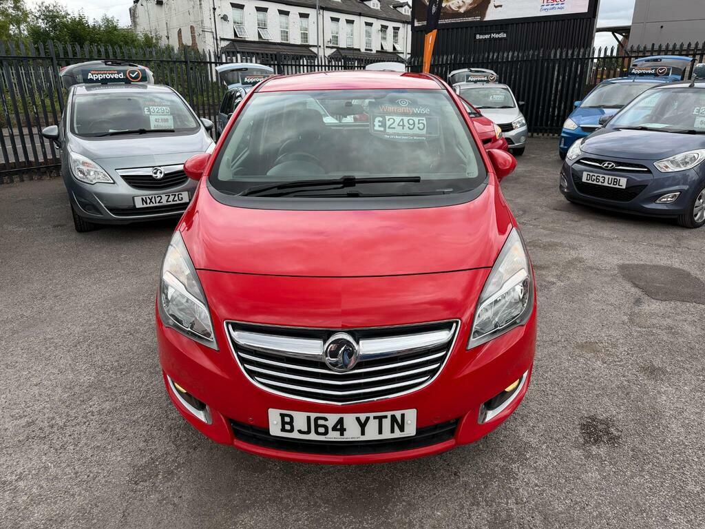 Vauxhall Meriva 1.4I Tech Line Euro 6 Red #2