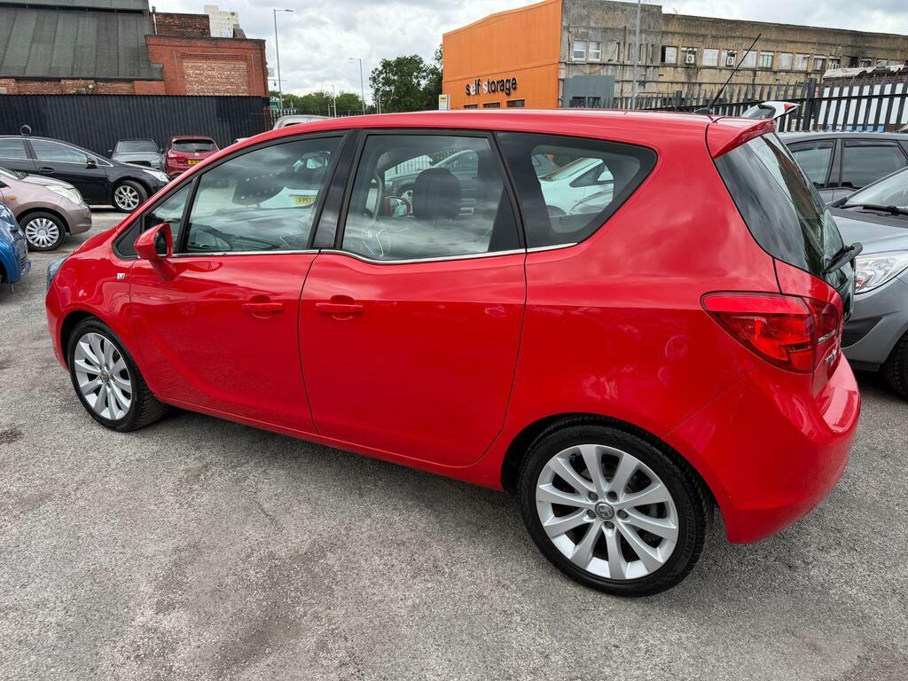 Vauxhall Meriva Tech Line Used Red #9