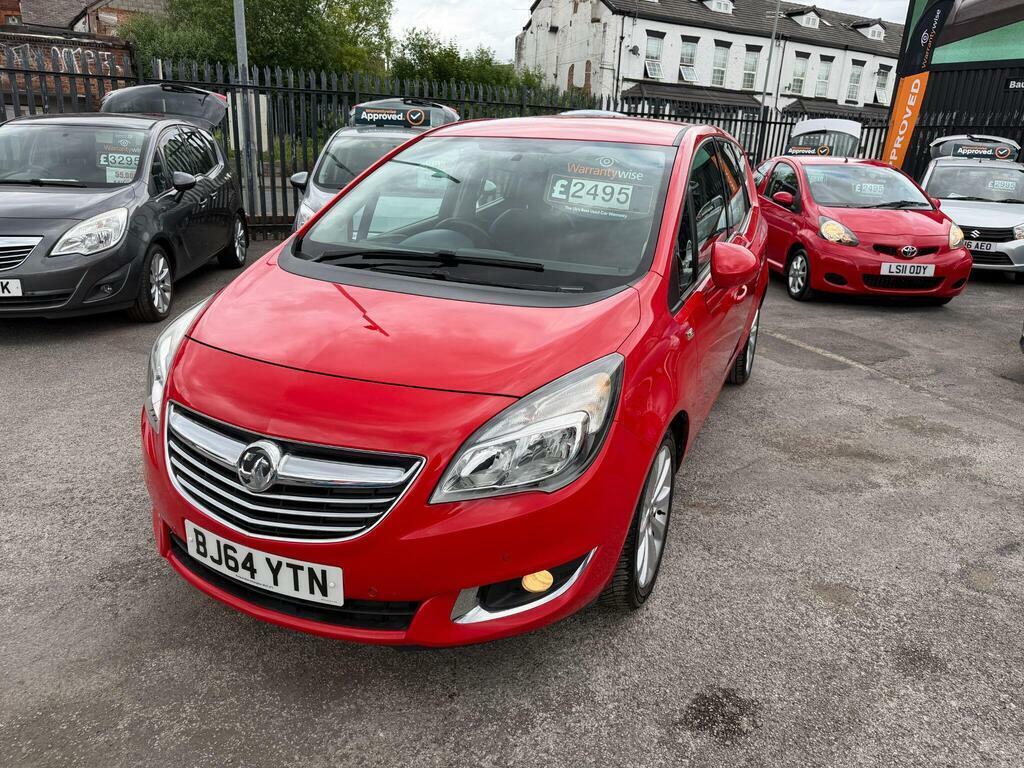 Vauxhall Meriva 1.4I Tech Line Euro 6 Red #4