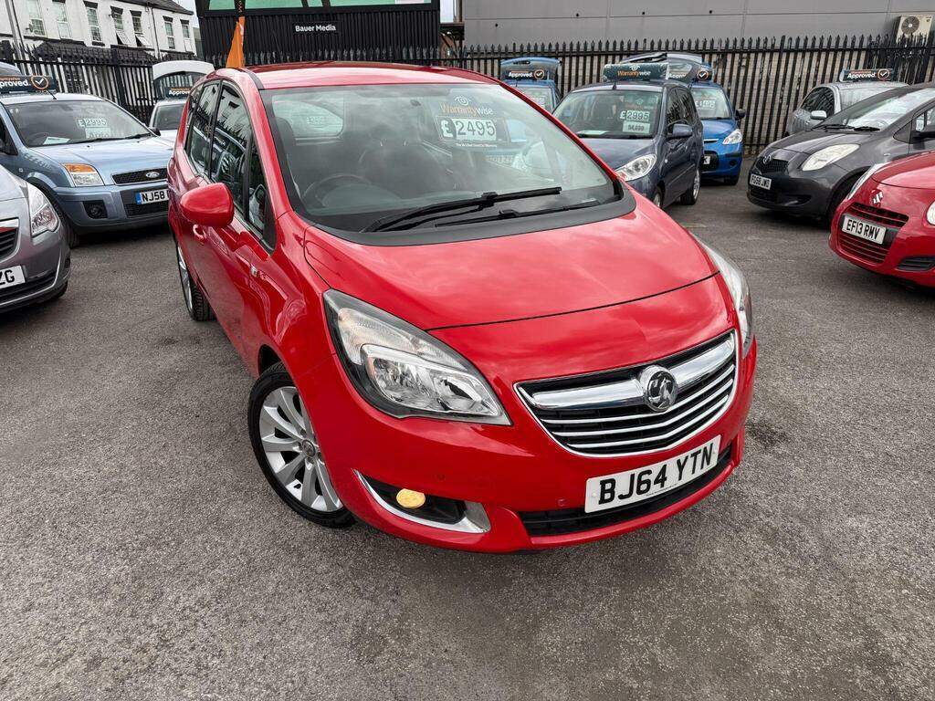 Vauxhall Meriva 1.4I Tech Line Euro 6 Red