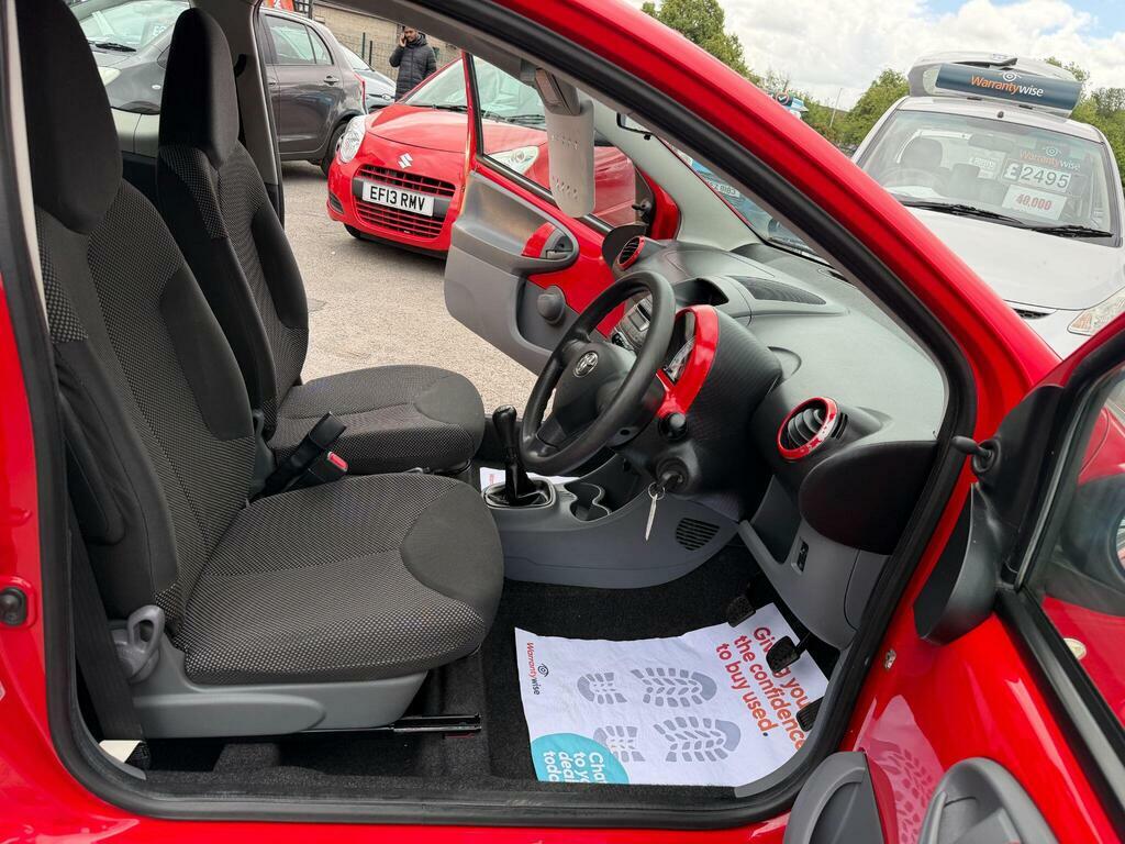 Toyota Aygo Hatchback Blue #15