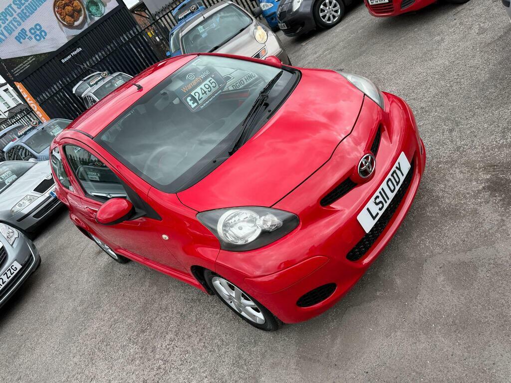 Toyota Aygo Hatchback Blue #11