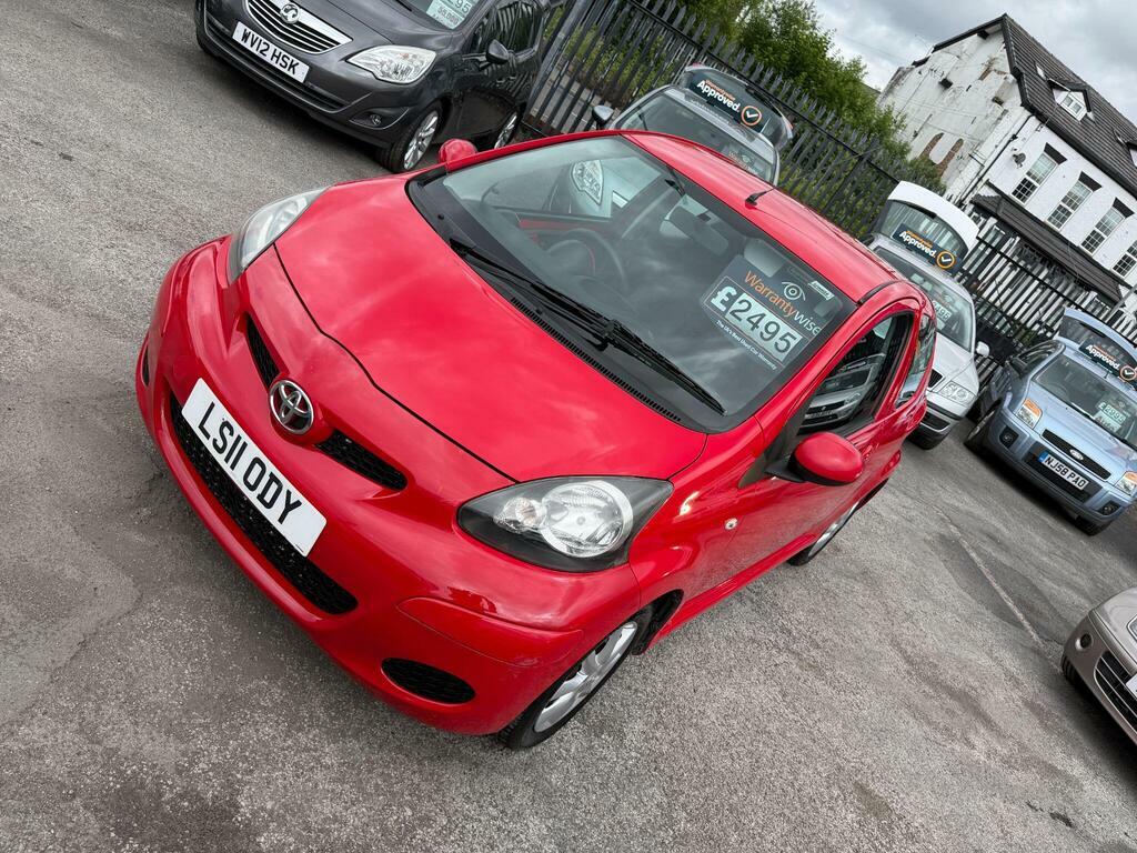 Toyota Aygo Hatchback Blue #12