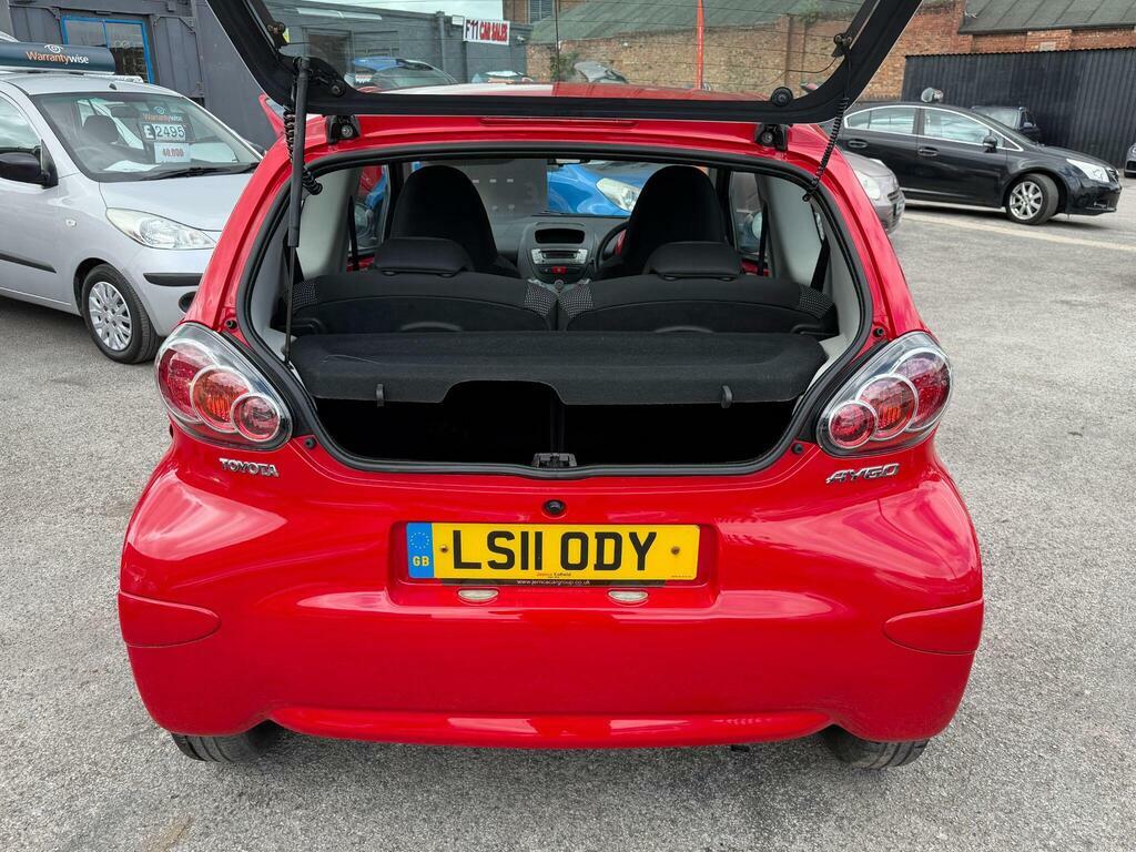Toyota Aygo Hatchback Blue #7