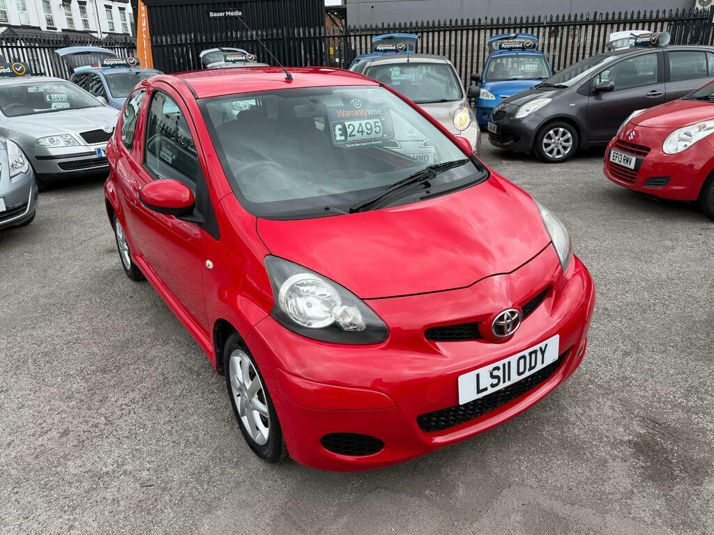 Toyota Aygo Hatchback Blue #28