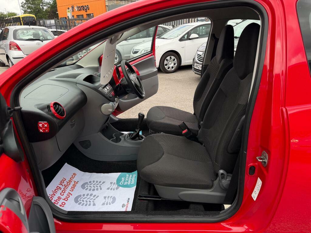 Toyota Aygo Hatchback Blue #17