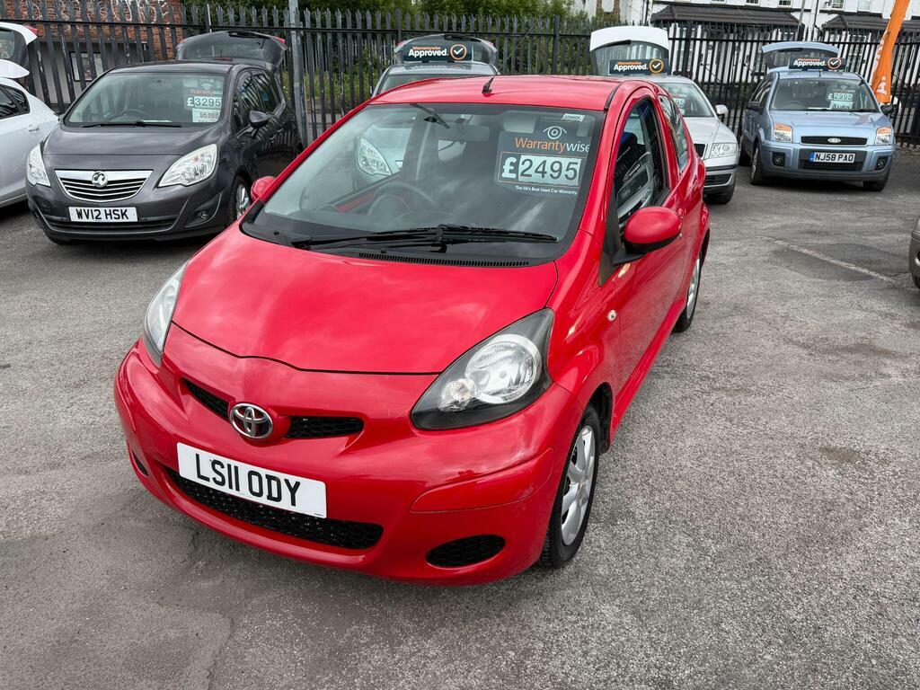 Toyota Aygo 1.0 Vvt-i Euro 5 Red #4