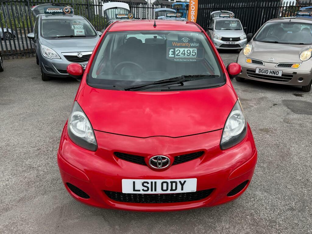 Toyota Aygo 1.0 Vvt-i Euro 5 Red #2