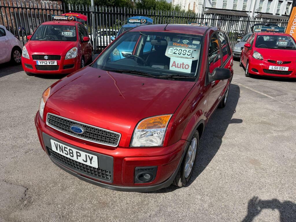 Ford Fusion 1.6 Zetec Climate Red #3