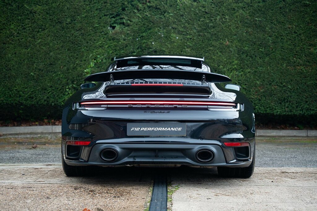 Porsche 911 T 992 Turbo S Black #4