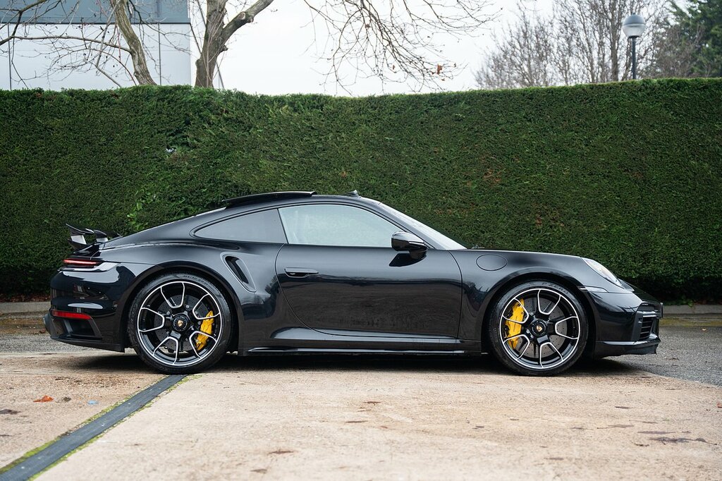 Porsche 911 T 992 Turbo S Black #2