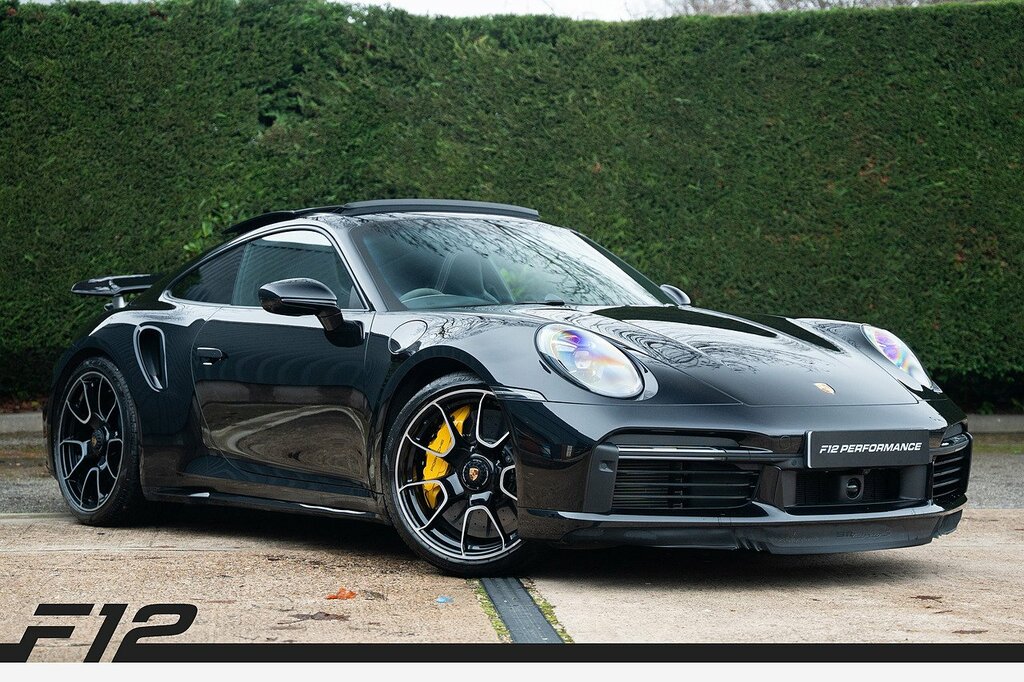 Porsche 911 T 992 Turbo S Black