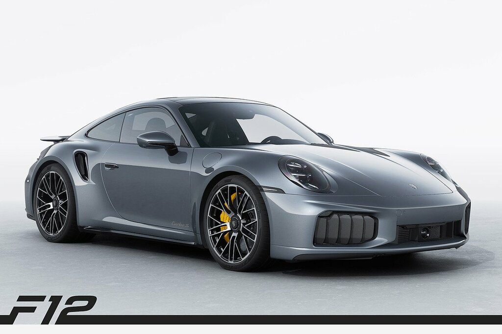 Porsche 911 T-hybrid Turbo S Black