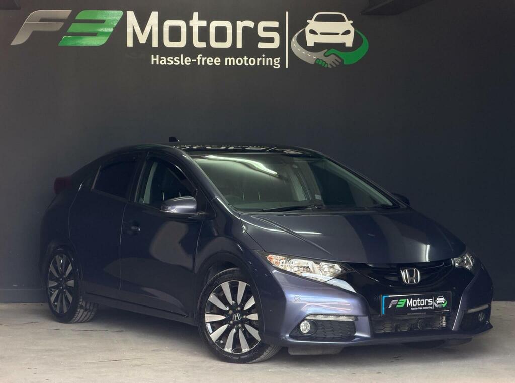 Honda Civic Hatchback 1.8 I-vtec Sr Euro 5 201414 Blue