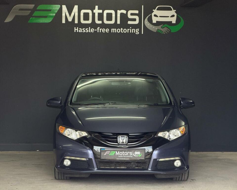 Honda Civic Hatchback 1.8 I-vtec Sr Euro 5 201414 Blue #2