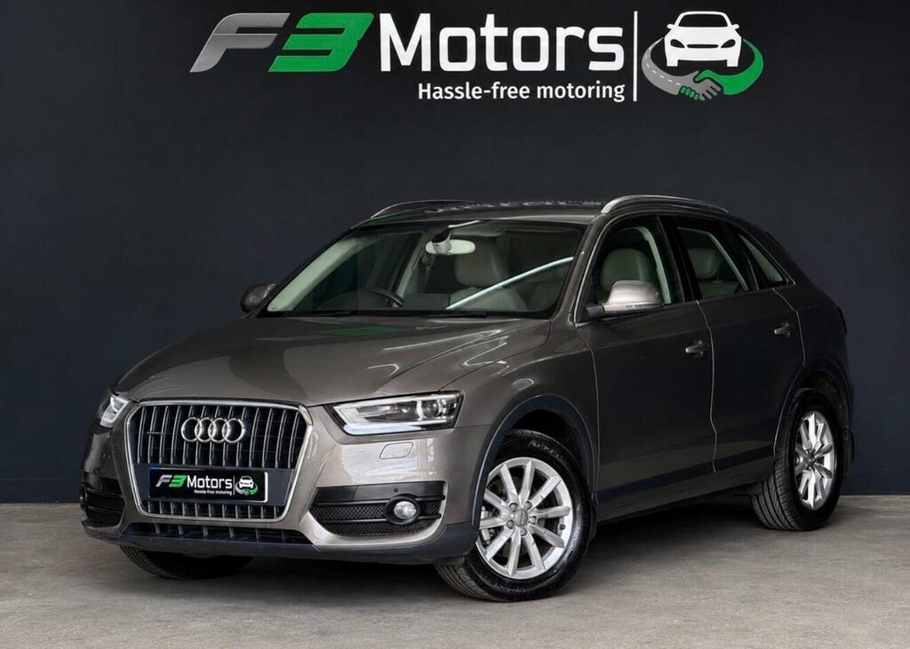 Audi Q3 Suv 2.0 Tdi Se S Tronic Quattro Euro 5 Ss YY62XKC Grey #3