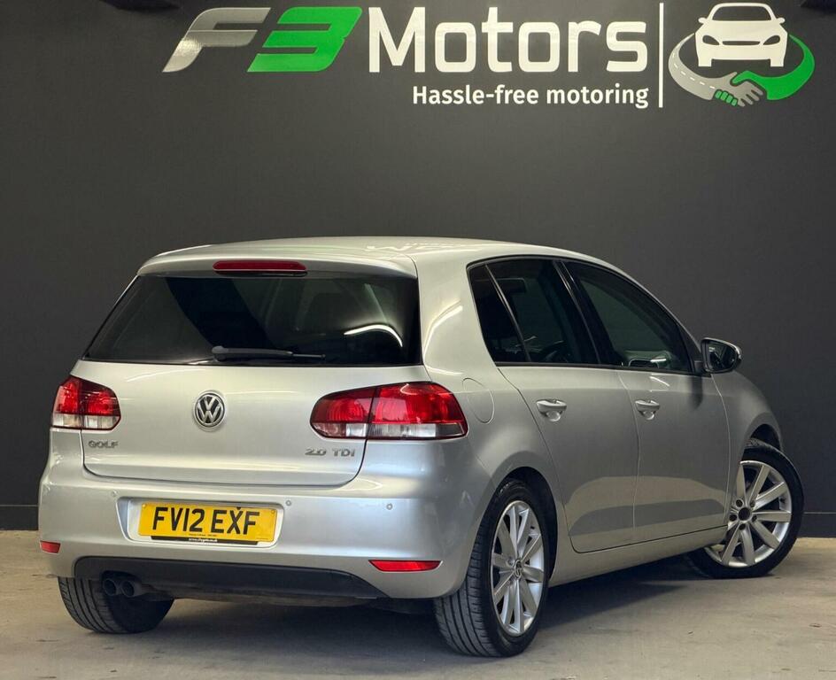 Volkswagen Golf Hatchback 2.0 Tdi Gt Leather Dsg Euro 5 201 Silver #6