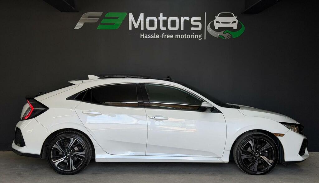 Honda Civic 1.0 Vtec Turbo Ex Euro 6 Ss White #4