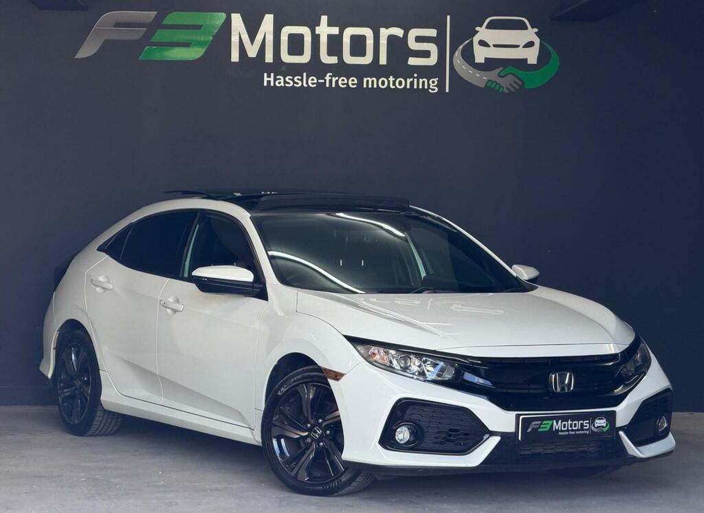 Honda Civic 1.0 Vtec Turbo Ex Euro 6 Ss White