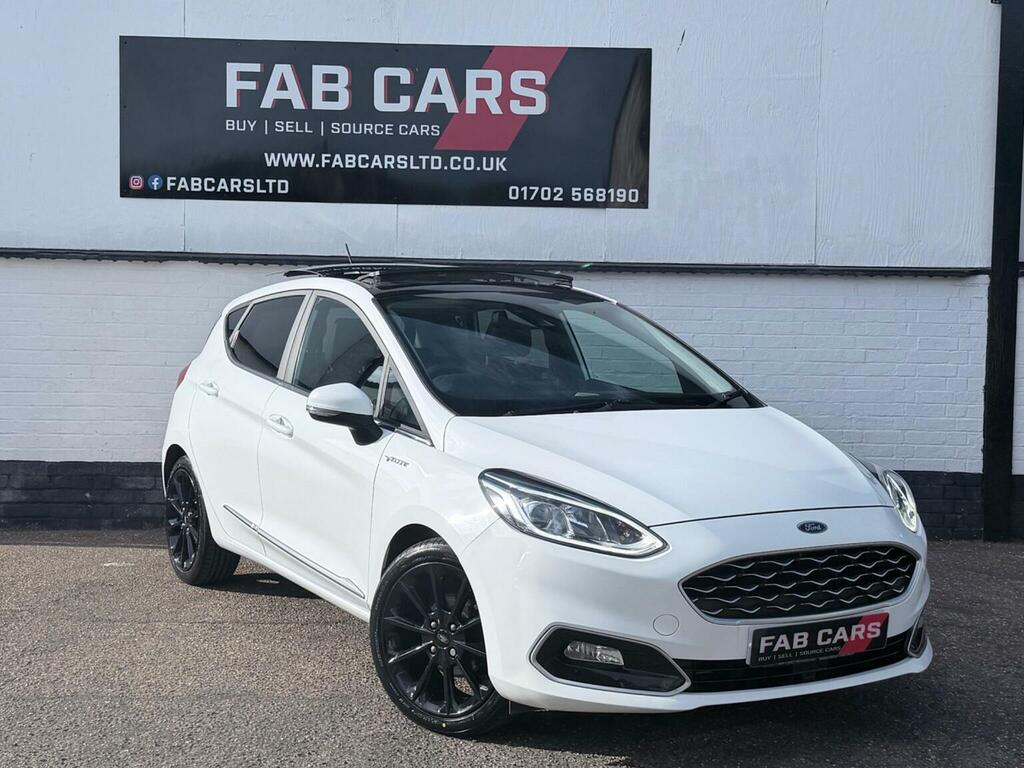 Ford Fiesta 1.0T Ecoboost Vignale Euro 6 Ss 2019 White