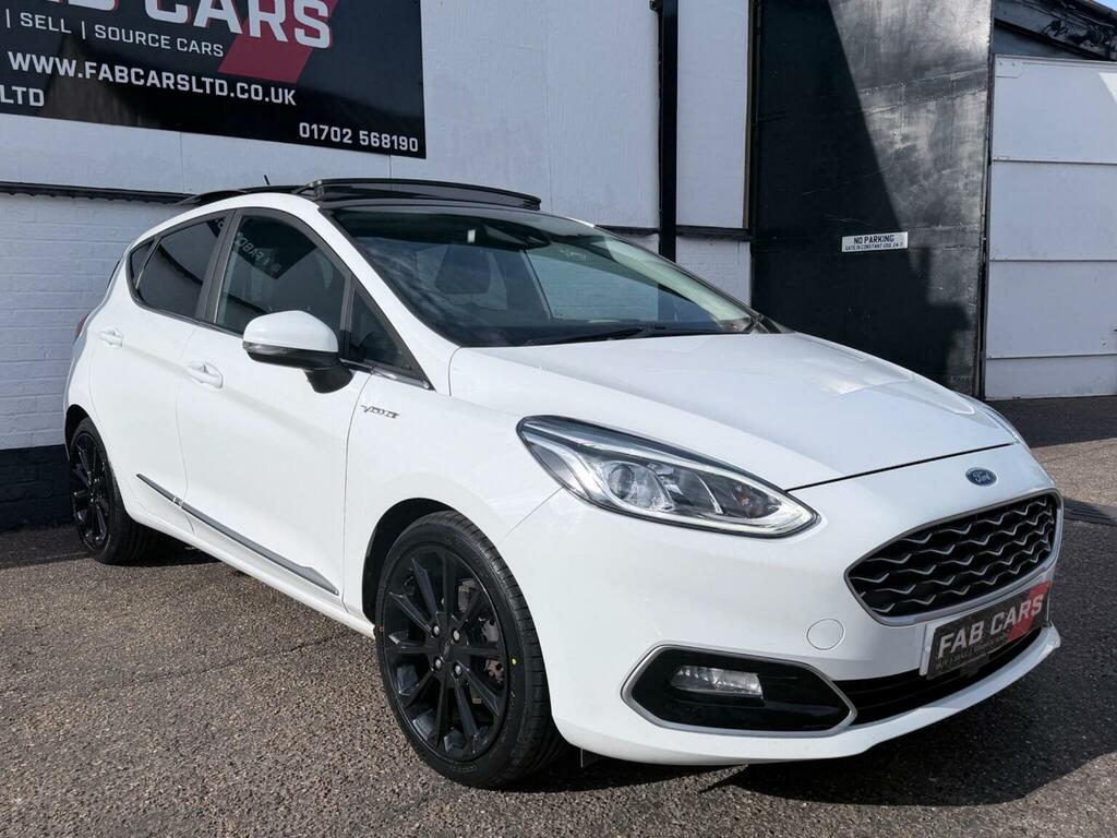 Ford Fiesta 1.0T Ecoboost Vignale Euro 6 Ss 2019 SP19LDL White #2