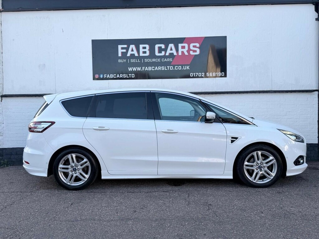 Ford S-Max 2.0T Ecoboost Titanium Sport Euro 6 Ss White #5