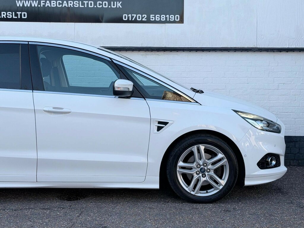 Ford S-Max 2.0T Ecoboost Titanium Sport Euro 6 Ss White #6