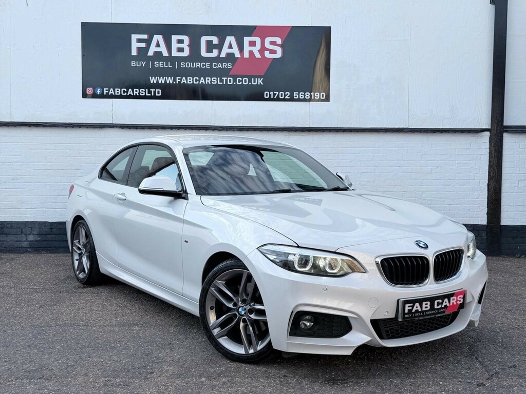 BMW 2 Series 2.0 220D M Sport Euro 6 Ss White