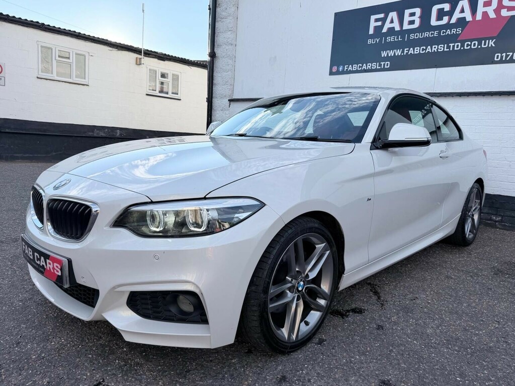 BMW 2 Series 2.0 220D M Sport Euro 6 Ss White #4