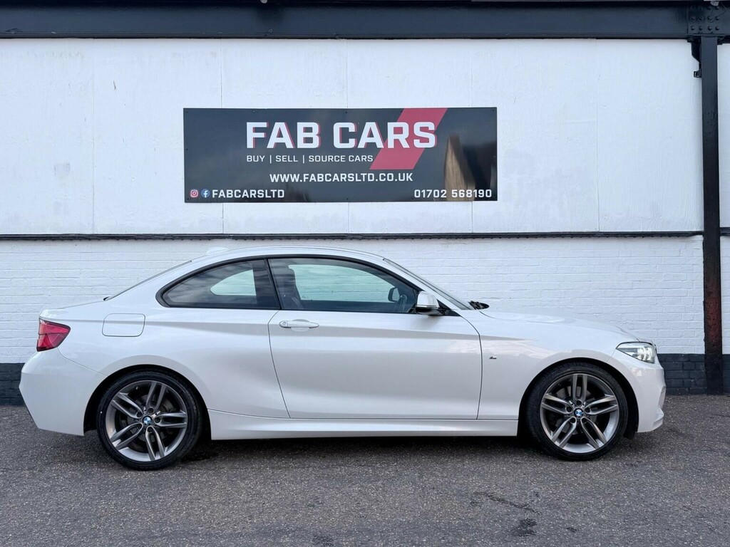 BMW 2 Series 2.0 220D M Sport Euro 6 Ss White #5