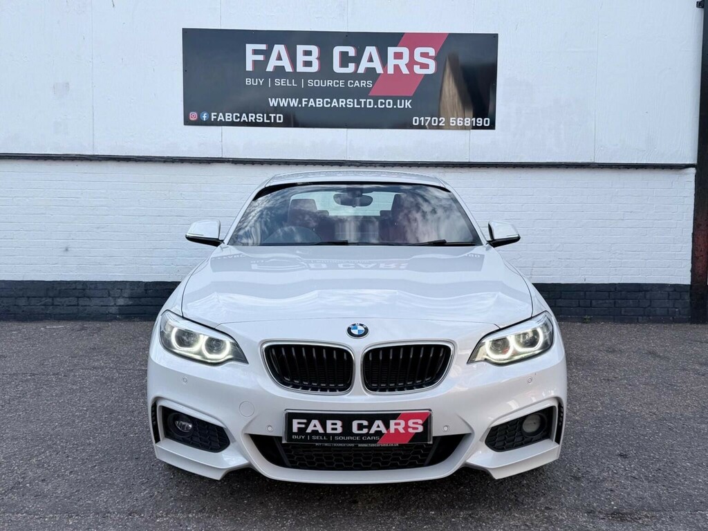 BMW 2 Series 2.0 220D M Sport Euro 6 Ss White #3