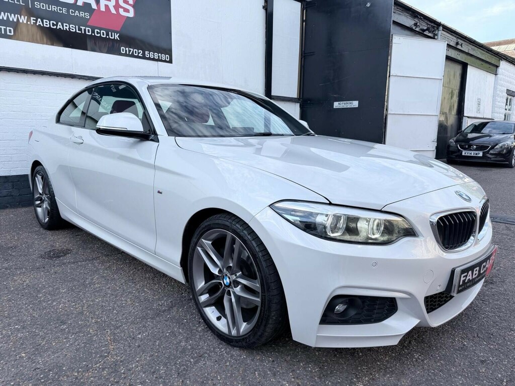 BMW 2 Series 2.0 220D M Sport Euro 6 Ss White #2