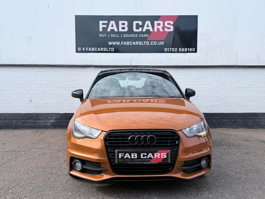 Audi A1 1.4 Tfsi S Line Sportback S Tronic Euro 5 Ss Orange #3