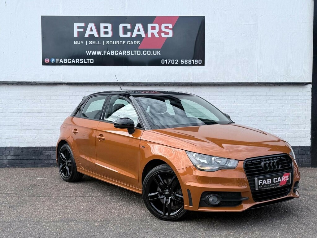 Audi A1 1.4 Tfsi S Line Sportback S Tronic Euro 5 Ss Orange #5