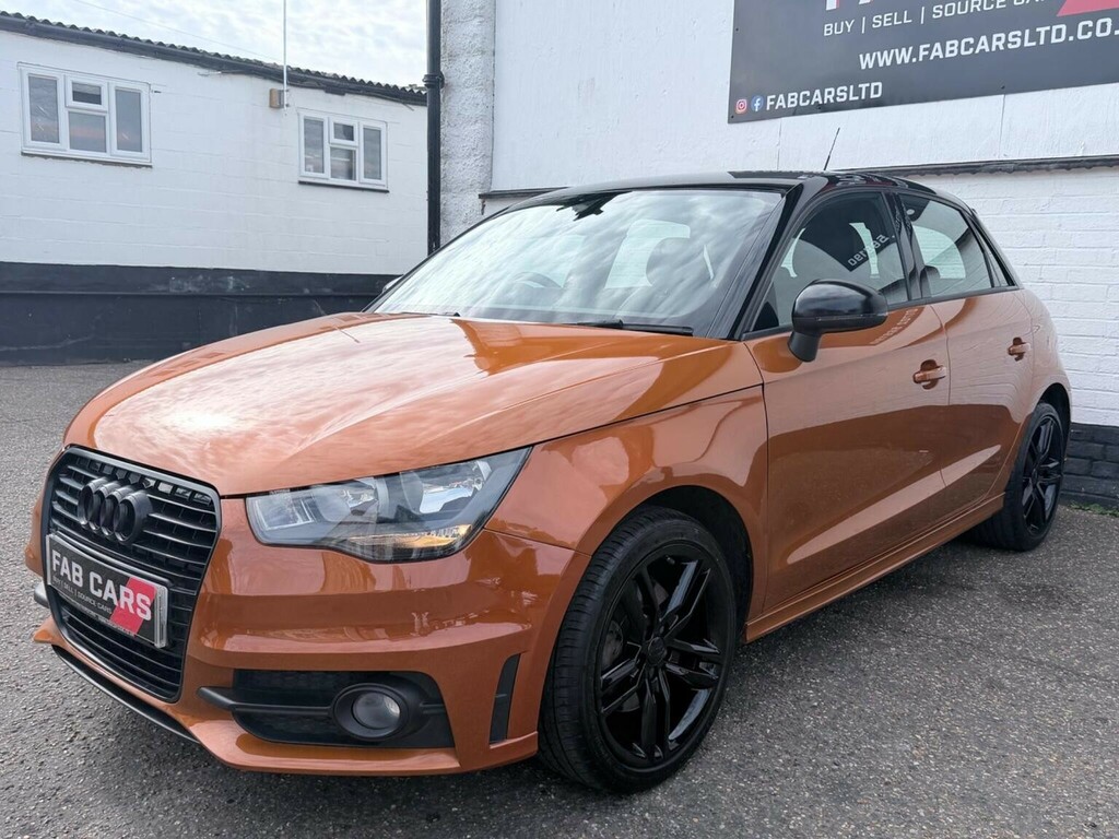 Audi A1 1.4 Tfsi S Line Sportback S Tronic Euro 5 Ss Orange #4