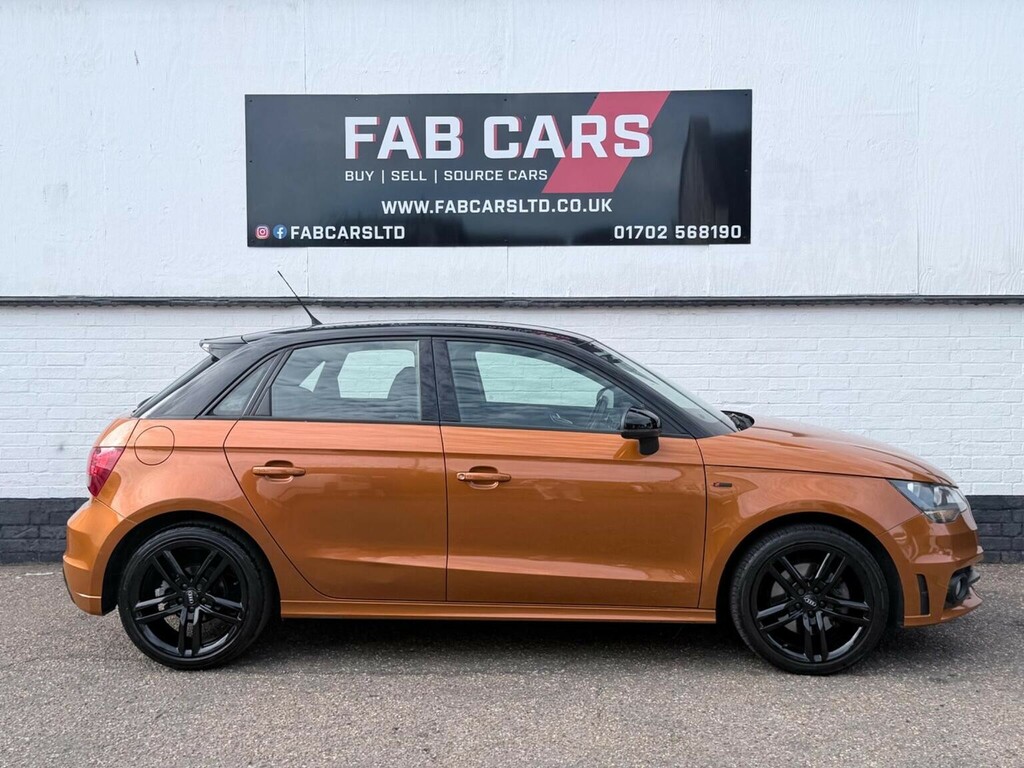 Audi A1 1.4 Tfsi S Line Sportback S Tronic Euro 5 Ss Orange #6