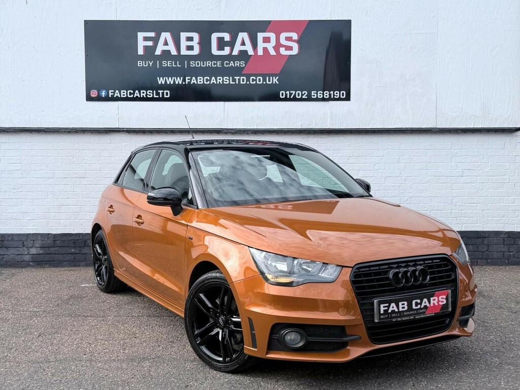 Audi A1 1.4 Tfsi S Line Sportback S Tronic Euro 5 Ss Orange
