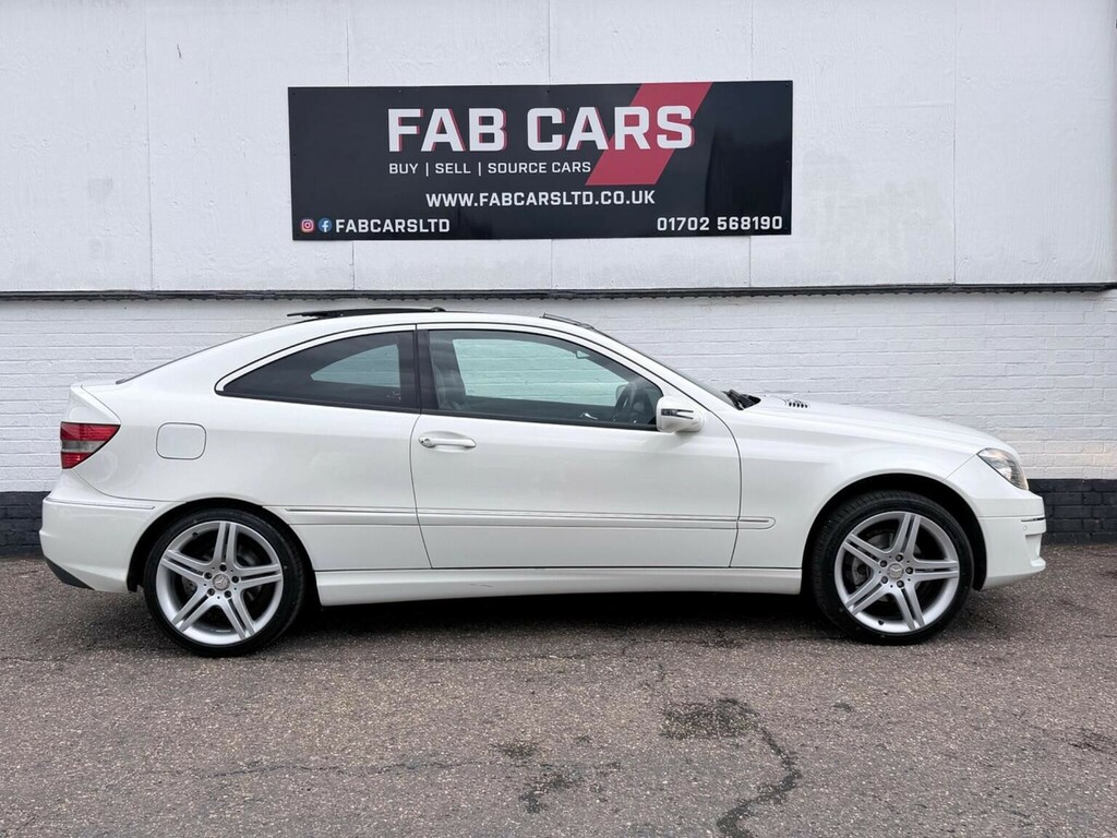 Mercedes-Benz CLC Class 1.8 Clc180k Sport Coupe Euro 4 White #5
