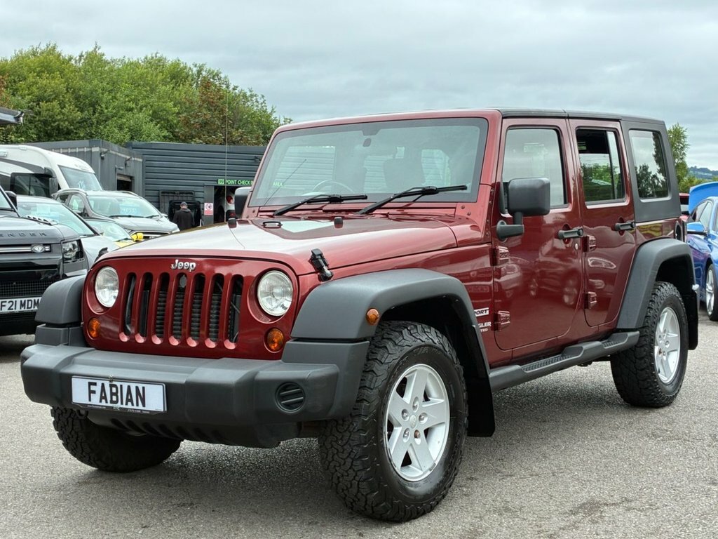 Jeep Wrangler 2.8L Sport Red #3