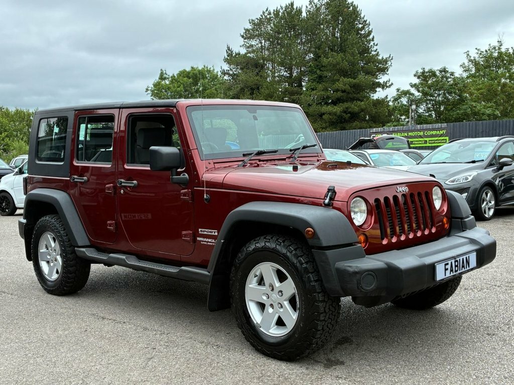 Jeep Wrangler 2.8L Sport Red #6