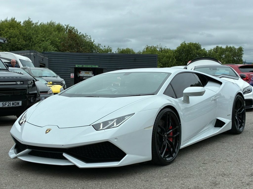 Lamborghini Huracan 5.2L Lp 610-4 White #2