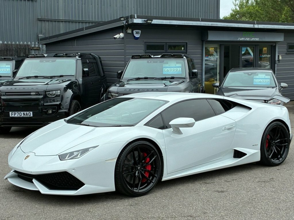 Lamborghini Huracan 5.2L Lp 610-4 White #6